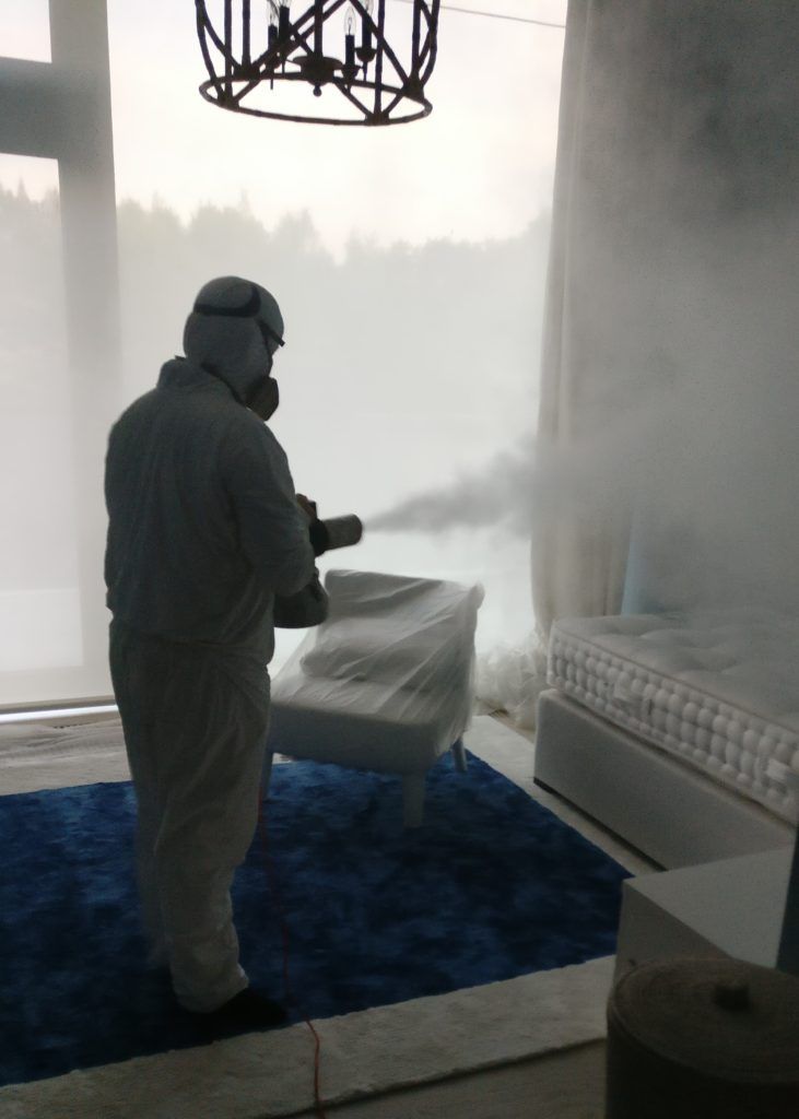 Сухой туман от запахов. Обработка сухим туманом в Тольятти.